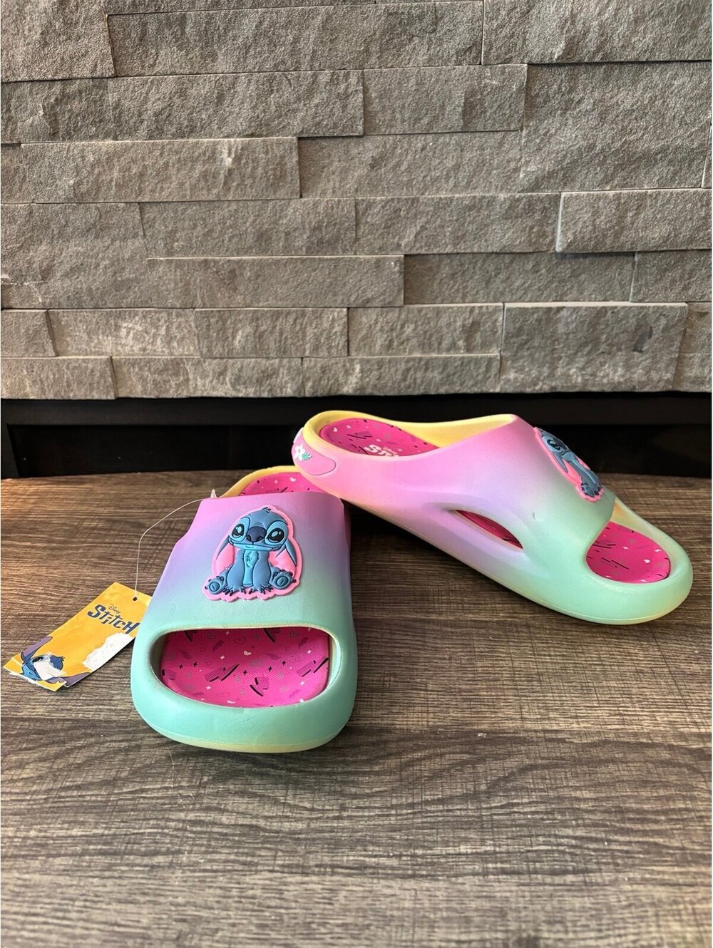 Disney Stitch Rainbow Slides Sandals Kids